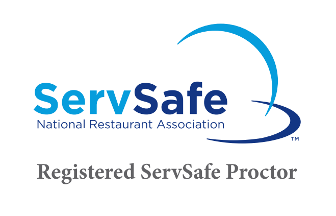Logo for the National Restaurant Association's ServSafe Exams